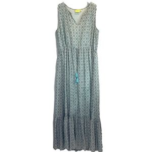 Printed Cotton Easy Fit Maxi Dress